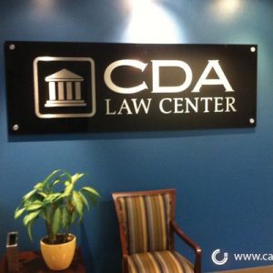 caliber signs irvine office signs 41 cda law center