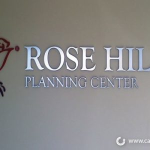 caliber signs irvine office signs 42 rose hills planning center