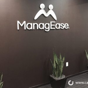 Reception Acrylic Sign - MangEase
