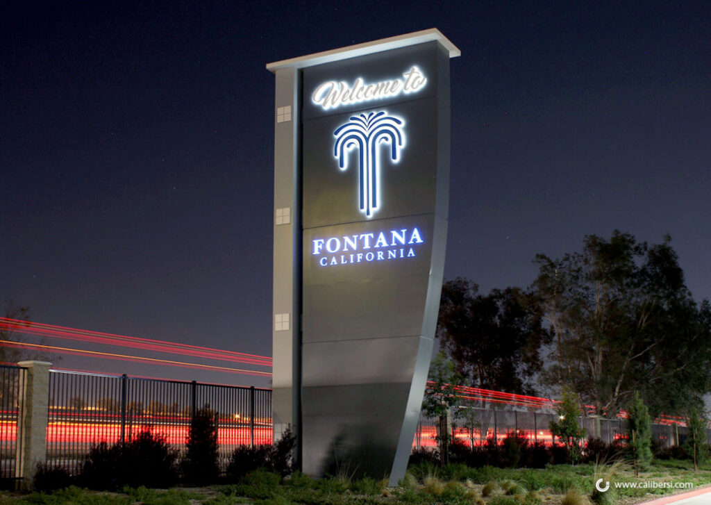 Commercial Digital Monument Signs Installation in Irvine, California