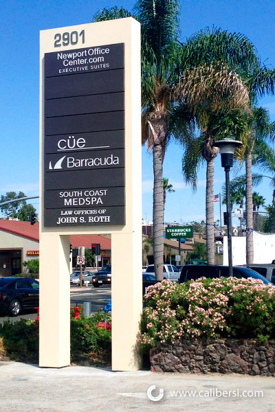 Commercial Pylon Signs in Irvine, California